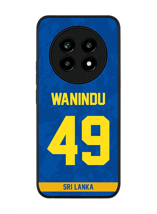 For Realme 13 Pro / 13 Pro+ Case,Slim fit Camera Protection, Shockproof Thin Phone cover  - Sri lanka Wanindu Hasaranga, Jersey No 49